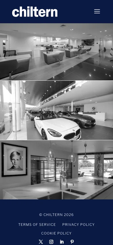 Chiltern Designs mobile view