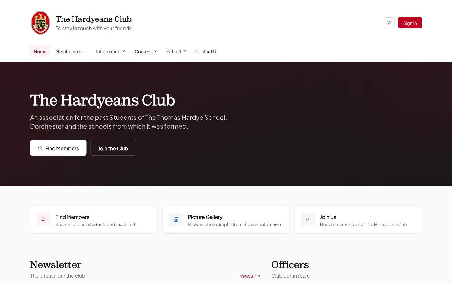 Hardyeans Club