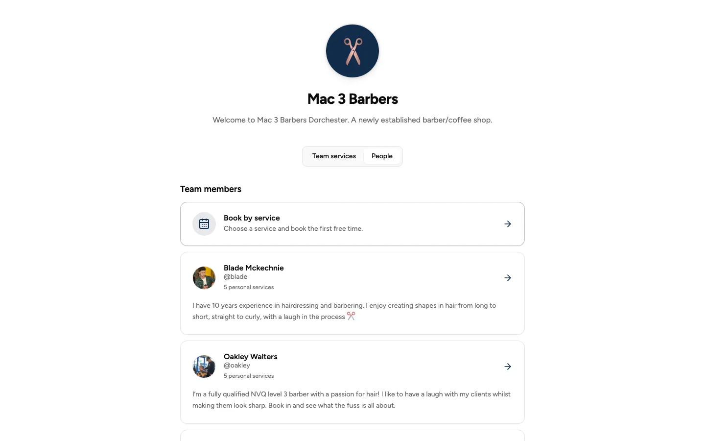 Mac 3 Barbers